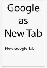 NEW Google Tabアイコン白