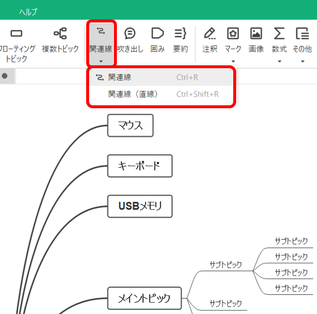 関連線