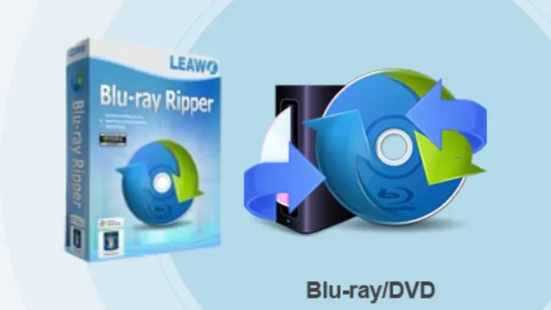 Leawo Blu-ray変換のイメージ