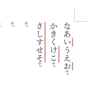 Word-文字レイアウトが-縦書きになった